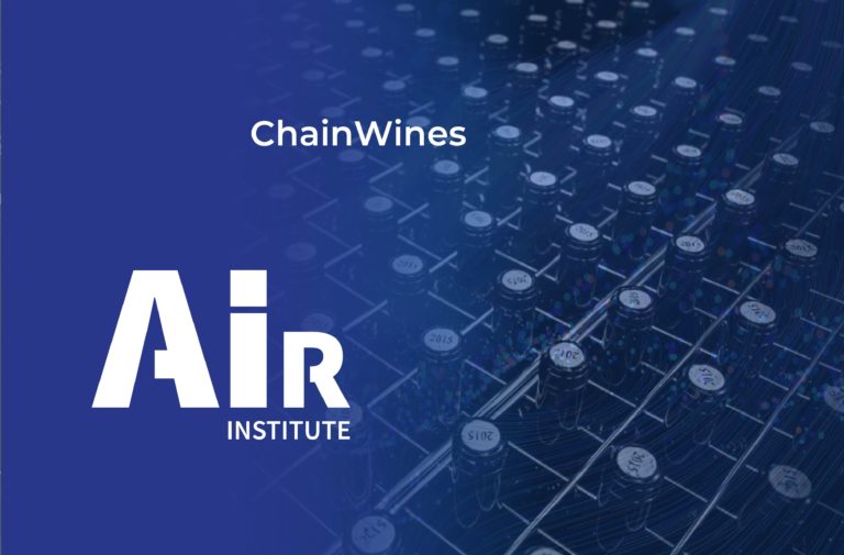 El proyecto ChainWines de Air Intitute tuvo como objetivo Investigación, desarrollo e implementación de una plataforma blockchain integral para vinos premium en todo su ciclo de vida
