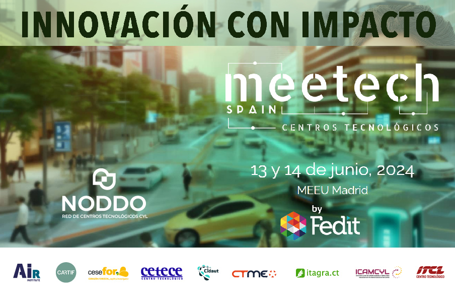 NODDO joins meetechSpain 2024, the most innovative event of the Spanish technology ecosystem.
With our own stand and a keynote speech, we will show how networked collaboration boosts R&amp;D&amp;I in key sectors. 