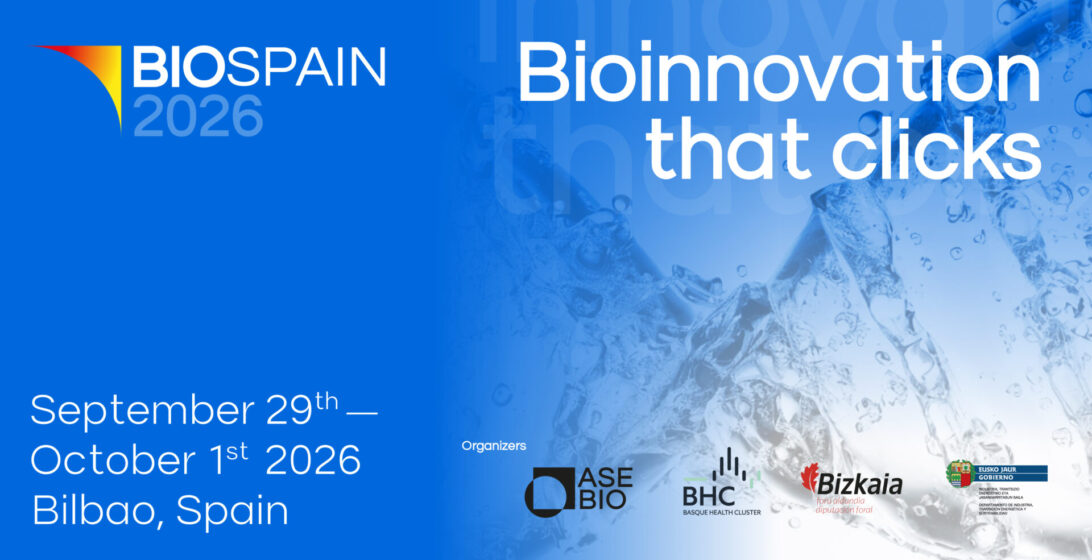 Organizado por AseBio, BIOSPAIN 2026 se celebrará del 29 de septiembre al 1 de octubre en Bilbao como una de las principales citas europeas de la biotecnología. NODDO participa como entidad colaboradora de un encuentro que reunirá a empresas, inversores, profesionales e instituciones del ecosistema biotech.