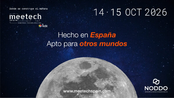 NODDO estará presente los días 14 y 15 de octubre en meetechSpain 2026, el encuentro anual de los Centros Tecnológicos organizado por Fedit. La cita contará también con la asistencia de representantes de algunos de los Centros Tecnológicos asociados.